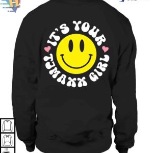 Trendy Avery Katherine Wood Smiley Face Sweatshirt Unisex Influencer Merch 2