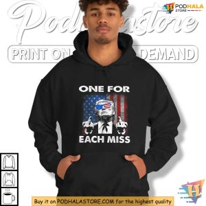 Trump One For Each Miss Shirt Defiant Political Satire Apparel 4