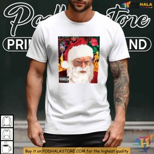 Trump Santa Mugshot Christmas Shirt Humorous Tacky Trump Shirts 3