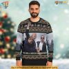 Trump Ugly Christmas Sweater, We Will Never Surrender Holiday Apparel