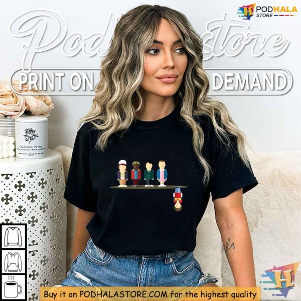 Upside Down Stranger Things Shirt, Iconic TV Show Merch, Cool Fan Apparel