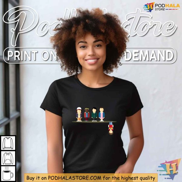 Upside Down Stranger Things Shirt, Iconic TV Show Merch, Cool Fan Apparel