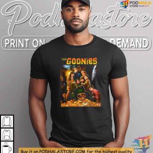 Vintage Goonies Tshirt, 80s Movie Merch, Retro Adventure Film Fan Apparel