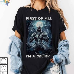 Werewolf Ripping Shirt, Funny Full Moon Alpha Wolf Meme Tee, Werewolf Graphic T-Shirt