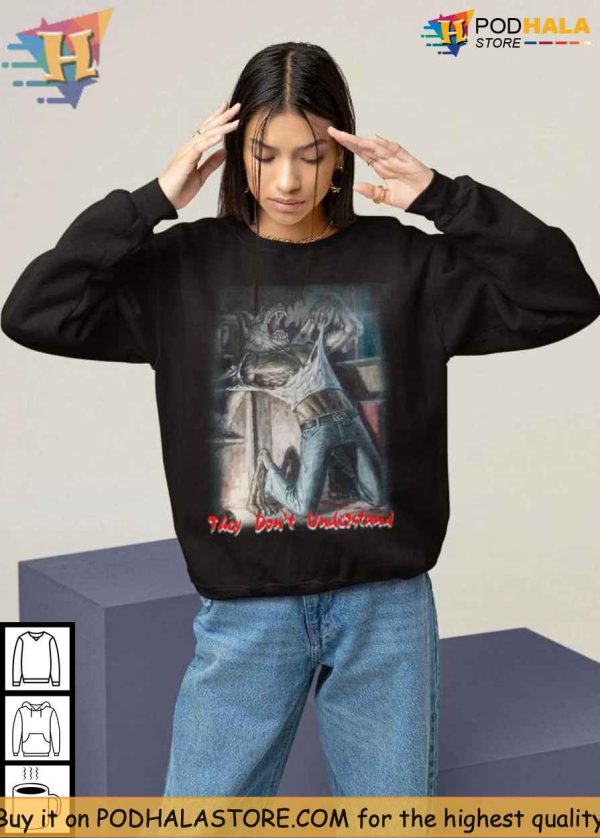 Werewolf Ripping Shirt, Funny Graphic Tee for Bold Statements