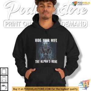 Werewolf Ripping Shirt, Hide Your Wife Meme, Funny Werewolf Clothing