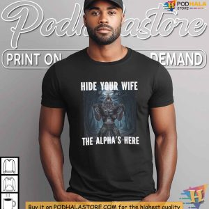 Werewolf Ripping Shirt Hide Your Wife Meme Funny Werewolf Clothing 3