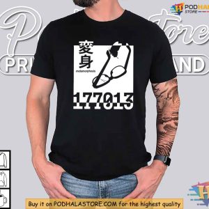 177013 Metamorphosis Symbolism Shirt Anime Culture Apparel Transformation Tee 2