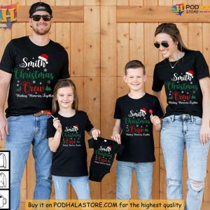 2024 Custom Family Christmas Shirt Holiday Pajamas Unique Christmas Family Gifts 2