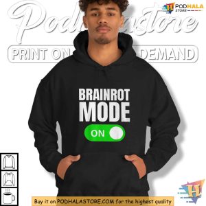 Brainrot Shirts Social Media Humor Tee Digital Meme Design for Internet Fans 3