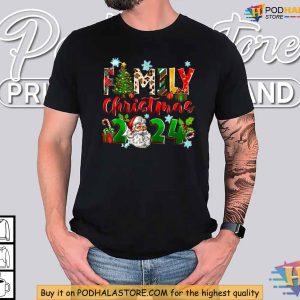 Buy Funny Family Christmas Shirt, Matching 2024 Holiday Family Apparel