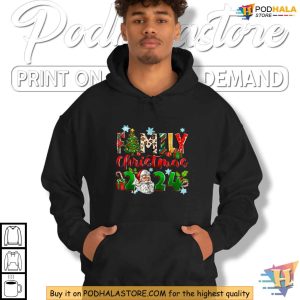 Buy Funny Family Christmas Shirt Matching 2024 Holiday Family Apparel 3