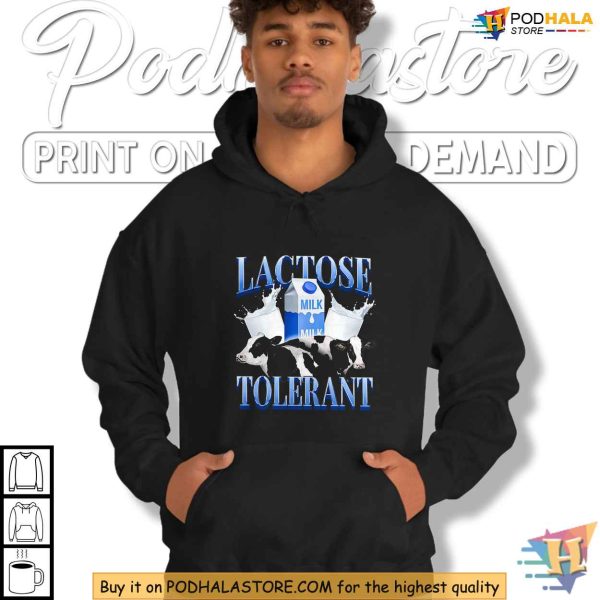 Celebrate Dairy with Lactose Tolerant Shirt Perfect for Milk Lovers and Fans