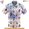 Chibi Demon Slayer Pattern Button Up Shirt, Hawaiian Style Anime Fan Apparel