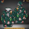 Christmas Marvel Characters 3D Hoodie, Festive Superhero Gift for Holidays
