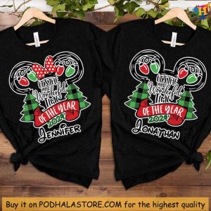 Custom Christmas Family Shirts, Disney Mickey-Inspired, Matching Outfits for 2024