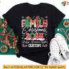 Custom Family Christmas Shirt, 2024 Holiday Matching Shirts, Personalized Gift