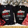 Custom Family Christmas Shirt, Personalized Holiday Shirt, Christmas Pajamas Tee
