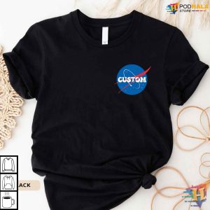 Custom Nasa Shirt, Space-Themed Personalized Shirt for Family Matching