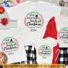 Custom family christmas shirt, making memories 2024 personalized family tshirt
