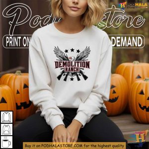 Demoranch Eagle Shirt Patriotic Gun Apparel for Firearm Enthusiasts 4