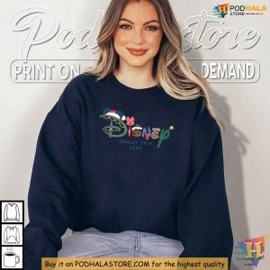 Disney Christmas Shirt For Family Holiday Vacation 2024 Celebration Tee 2
