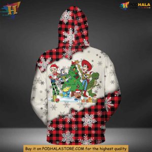 Disney Toy Story Christmas 3D Hoodie Cozy Festive Character Apparel 3