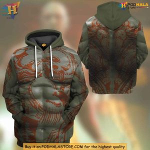Drax The Destroyer 3D Hoodie, Cosplay Shirt, Guardians of the Galaxy Outfit