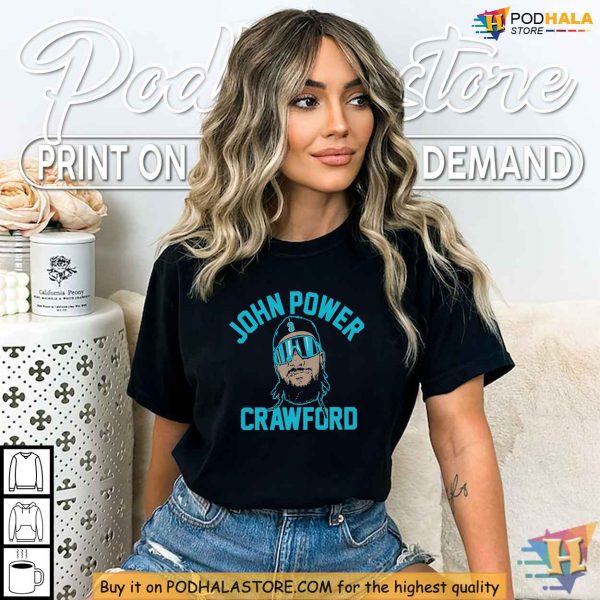 Exclusive John Crawford Inc Shirt, Wear The Iconic John Power Look