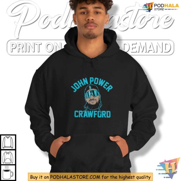 Exclusive John Crawford Inc Shirt, Wear The Iconic John Power Look