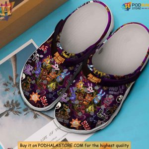 FNAF Crocs Five Nights at Freddy's Horror Game Themed Shoes for Fans 2