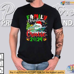 Family Christmas Shirt Ideas 2024 Matching Cruise Holiday Outfits for Families 4