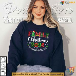 Family Christmas Shirt Ideas, Making Memories Matching 2024 Holiday Shirts