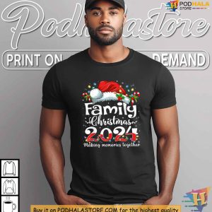 Family Christmas Shirt Ideas, Matching Squad 2024 Xmas Outfit for Families