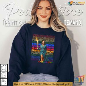 Femininomenon Kamala Harris 2024 Shirt Empowerment and Feminist Leadership 2