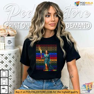 Femininomenon Kamala Harris 2024 Shirt Empowerment and Feminist Leadership 3