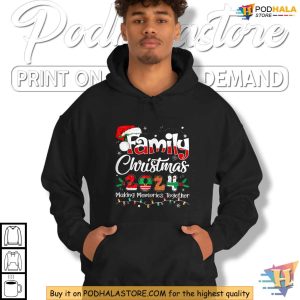 Funny Christmas Shirt For Family Making Memories Together 2024 Holiday Tee 3