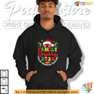 Funny Family Christmas Shirt Family Holiday 2024 Matching Xmas Shirt 2