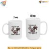 Funny Hippo Moo Deng Mug, Cute Baby Hippo Meme Design Gift for Friends