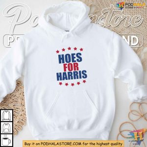 Funny Hoes For Harris Shirt Kamala Harris Support Tee with Satirical Twist 2