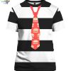 Hamburglar Costume T-Shirt 3D Printed Burger Tie, Nostalgic Fast Food Shirt