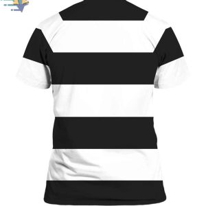Hamburglar Costume T Shirt 3D Printed Burger Tie Nostalgic Fast Food Shirt 2