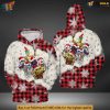 Holiday Star Wars 3D Hoodie, Christmas Plaid Disney Design Sweatshirt