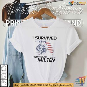 I Survived Hurricane Milton Shirt Pray for Florida Florida Strong Support Tee 3