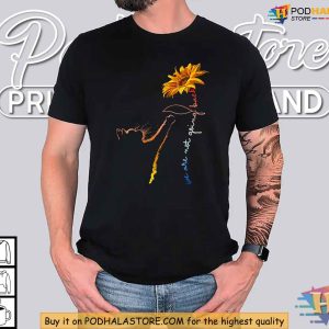 Kamala Harris Shirt We are Not Going Back Sunflower Feminist Cat Graphic Tee 3