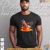 Kamala Harris Shirt with American Flag High Heel Anti-Trump Orange Crush