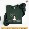 Let It Snow Sweatshirt, Funny Snowman Sweater, Winter Family Matching Outfits