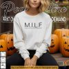 MILF Mom Funny Shirt, Mom In Love With Facebook Parody Tee, Social Media Gift