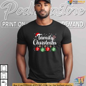 Matching Family Funny Christmas Shirt 2024 Holiday Vacation Pajama Theme 2