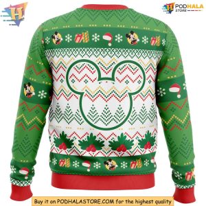 Mickey Christmas Sweater Fun Disney Holiday Sweater for Festive Celebrations 2